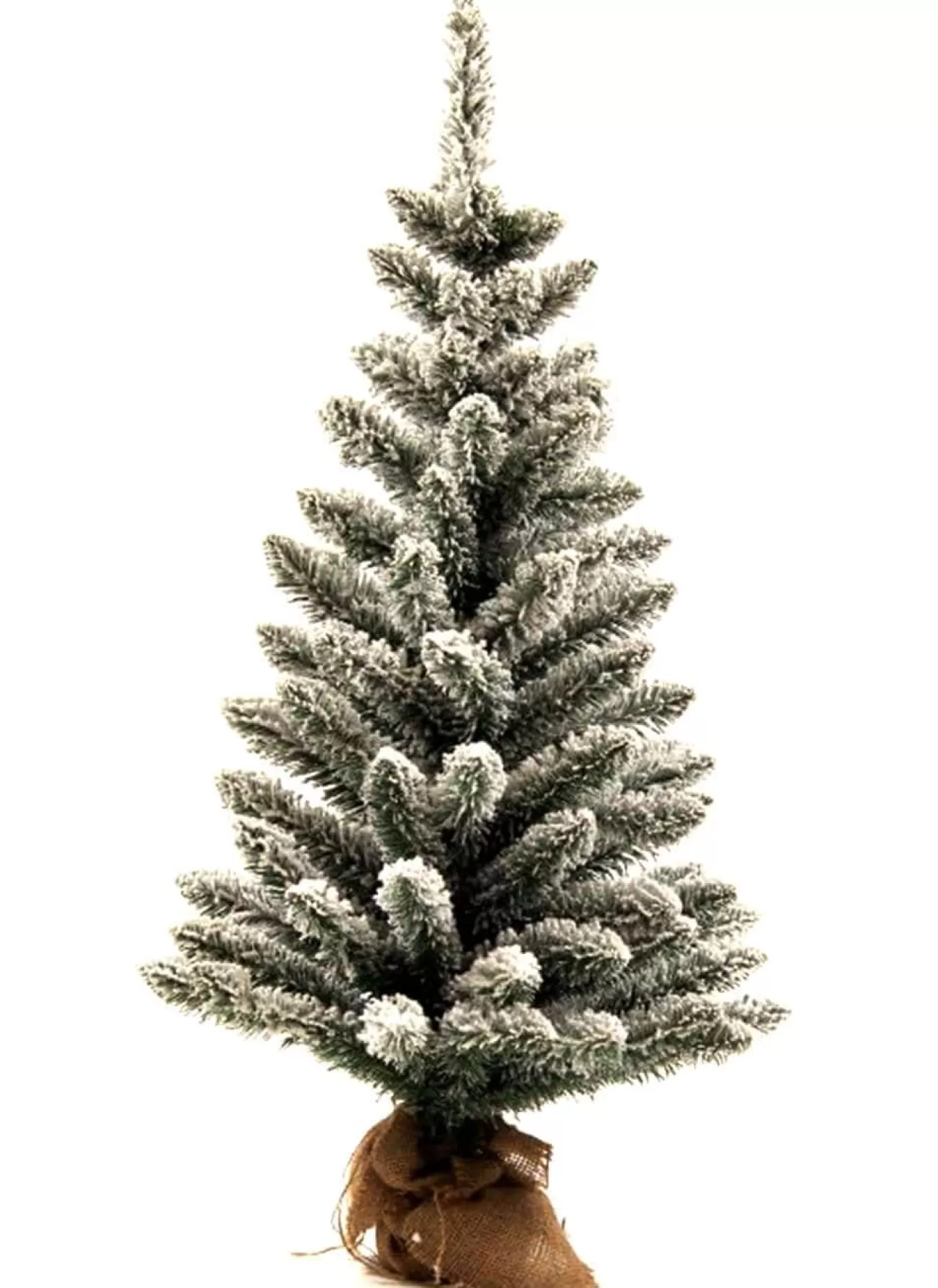 King Of Christmas 3' King Flock® Artificial Christmas Tabletop Tree Unlit (set Of 2)- 3 Foot | Tabletop