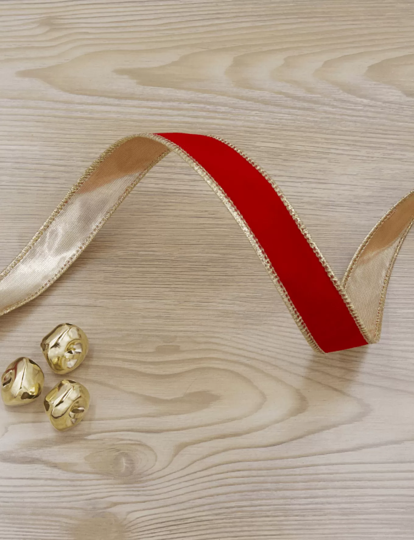 King Of Christmas Classic Thin Red Ribbon (10 Yards)- Ribbon