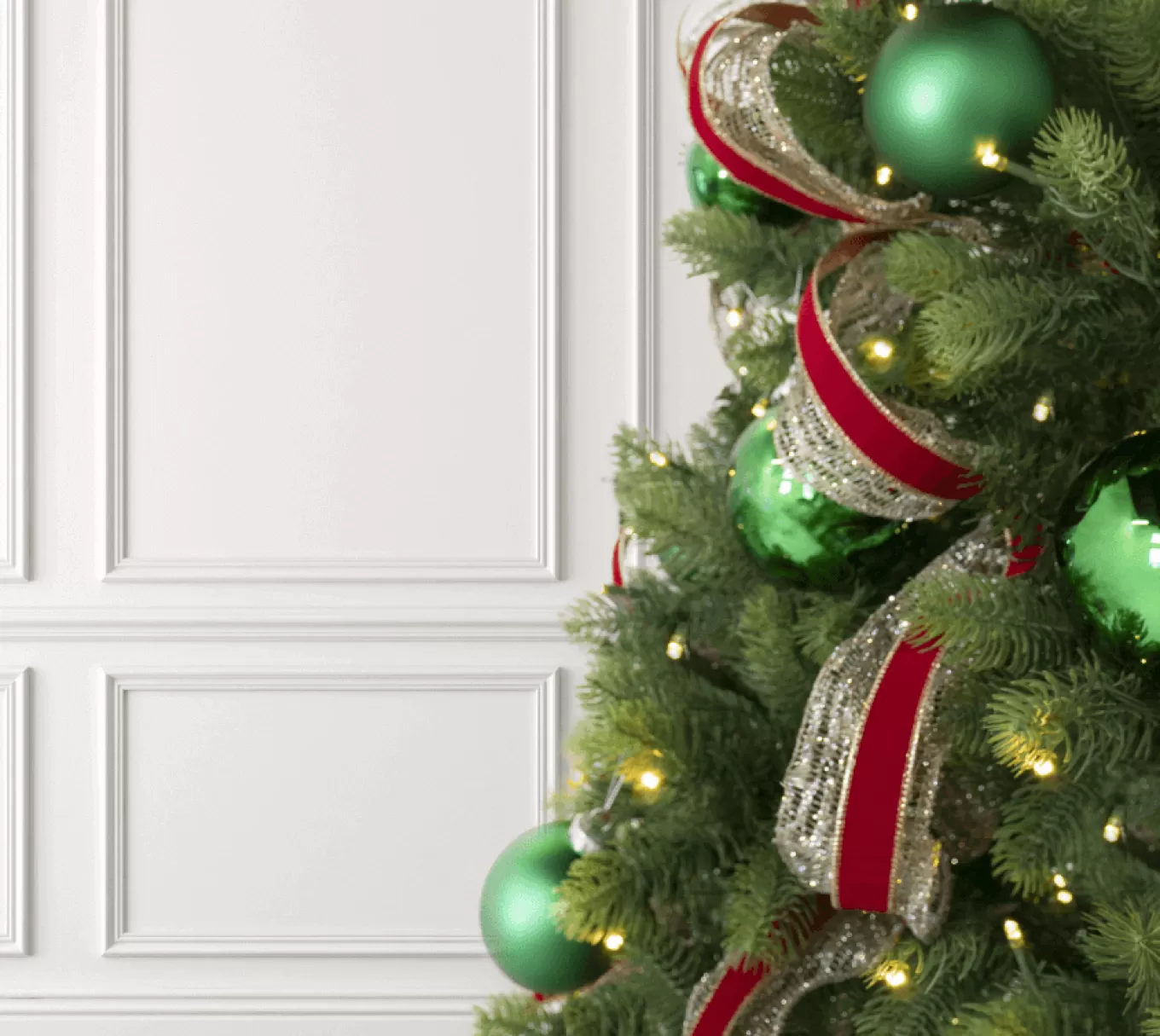 King Of Christmas Classic Thin Red Ribbon (10 Yards)- Ribbon